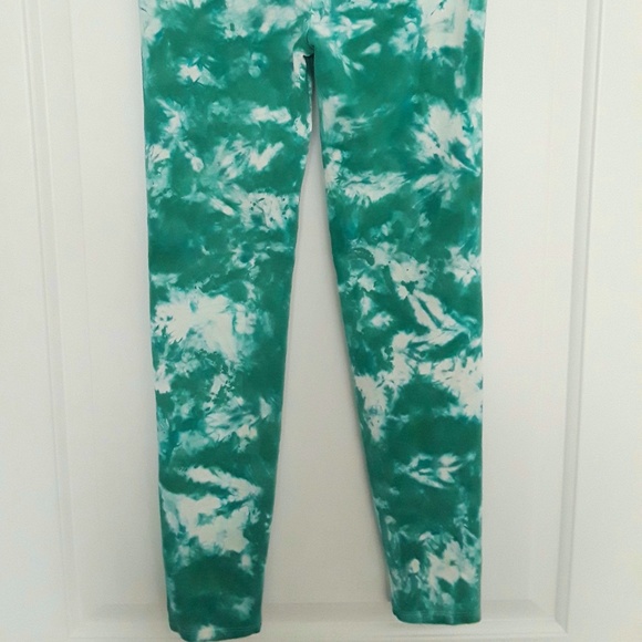 GIRL'S TIE-DYED COTTON LEGGINGS - Picture 3 of 6